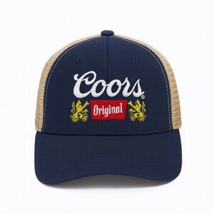 Coors Original Snap Back Beer Trucker’s Hat Baseball Cap